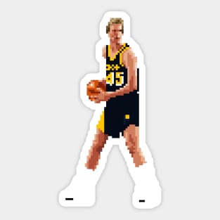Rik Smits Pixel Dribble. Sticker